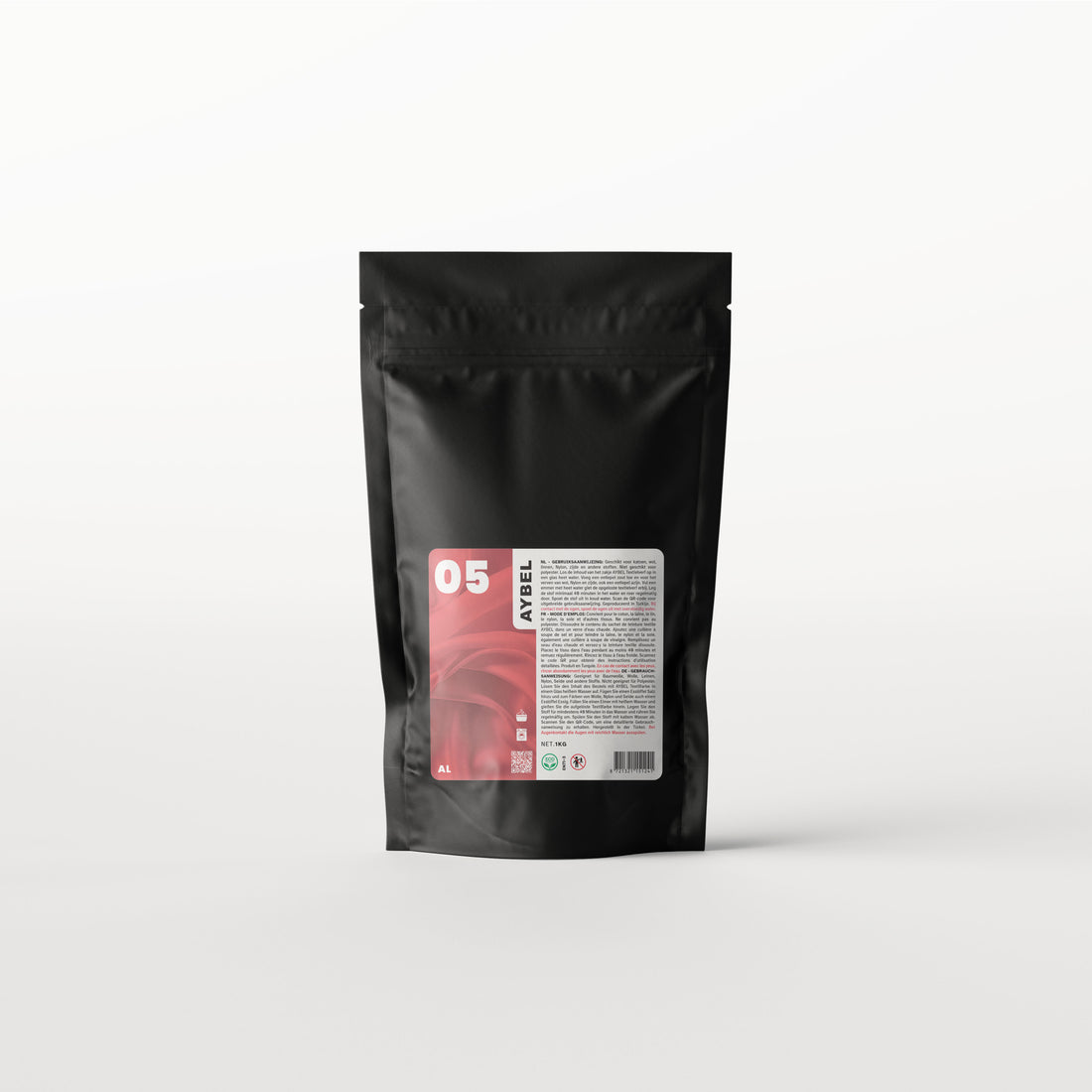 Teinture Textile Rouge Corail