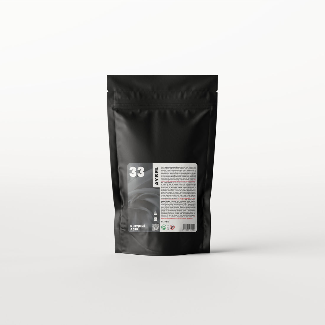 Farba Tekstylna Szary Popielaty