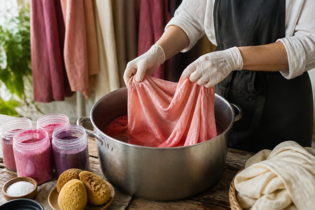 Come tingere il cotone in modo uniforme: guida passo dopo passo