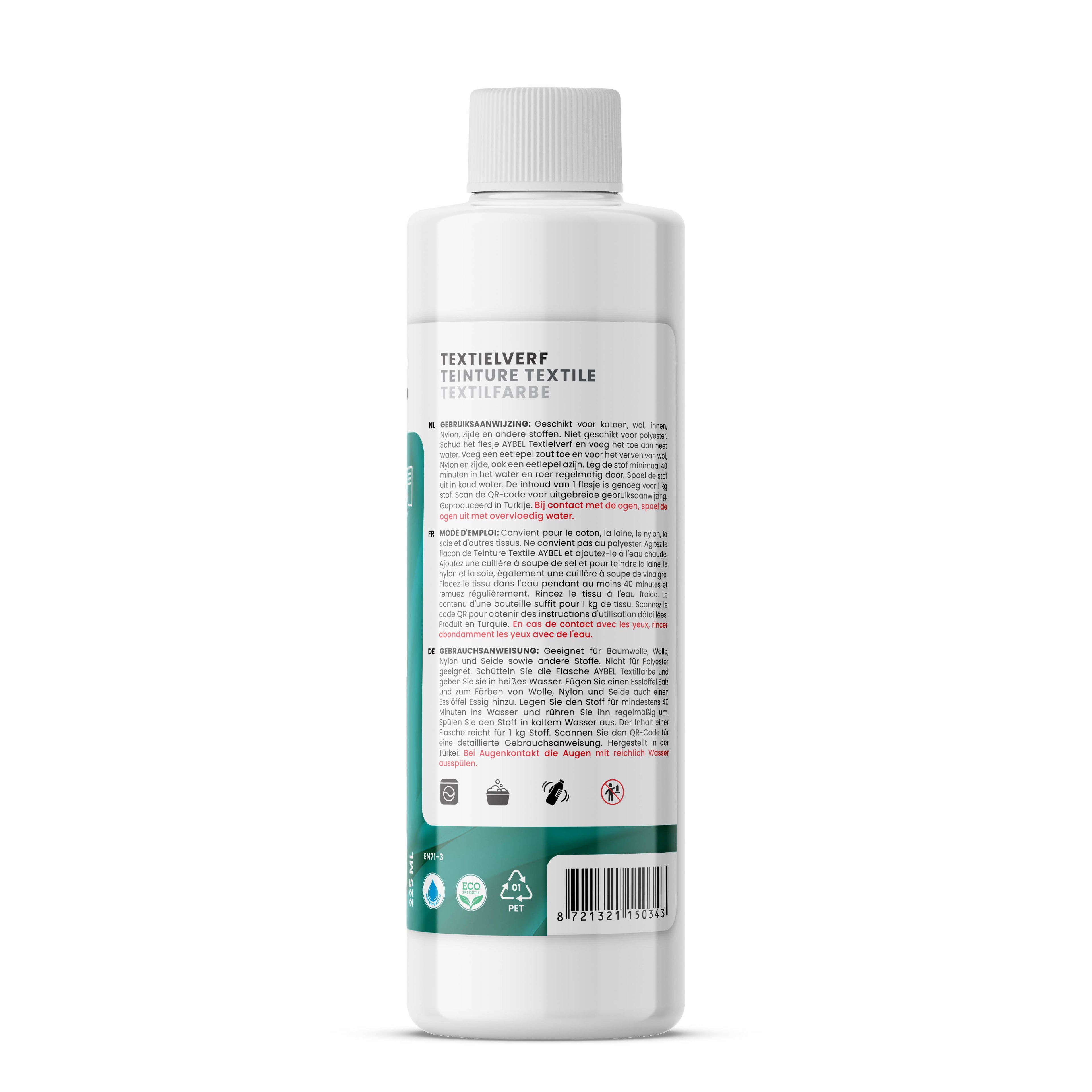 Textilfarbe Aquamarinblau