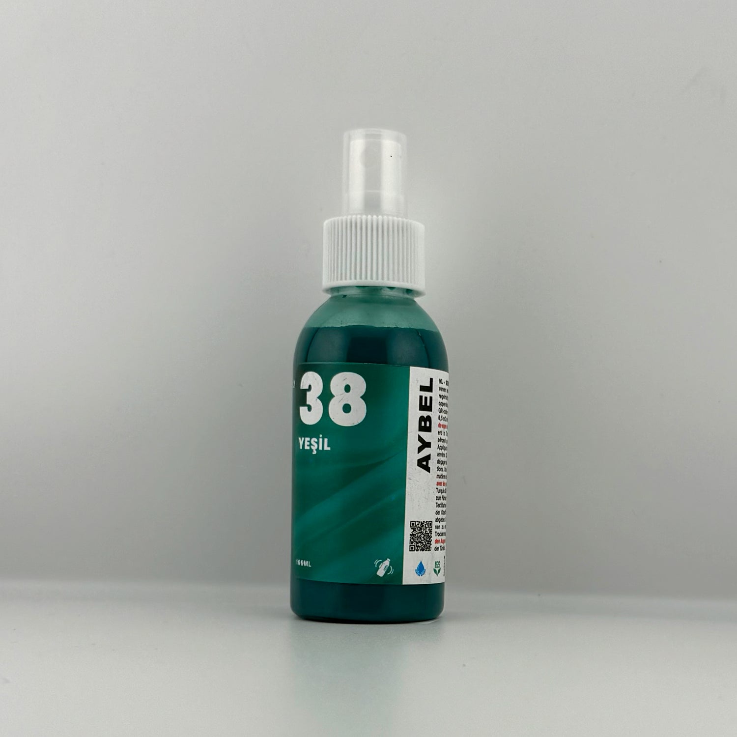 Spray de tinta para tecido verde grama