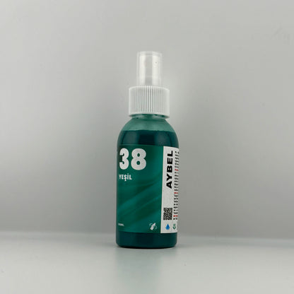 Spray de tinta para tecido verde grama