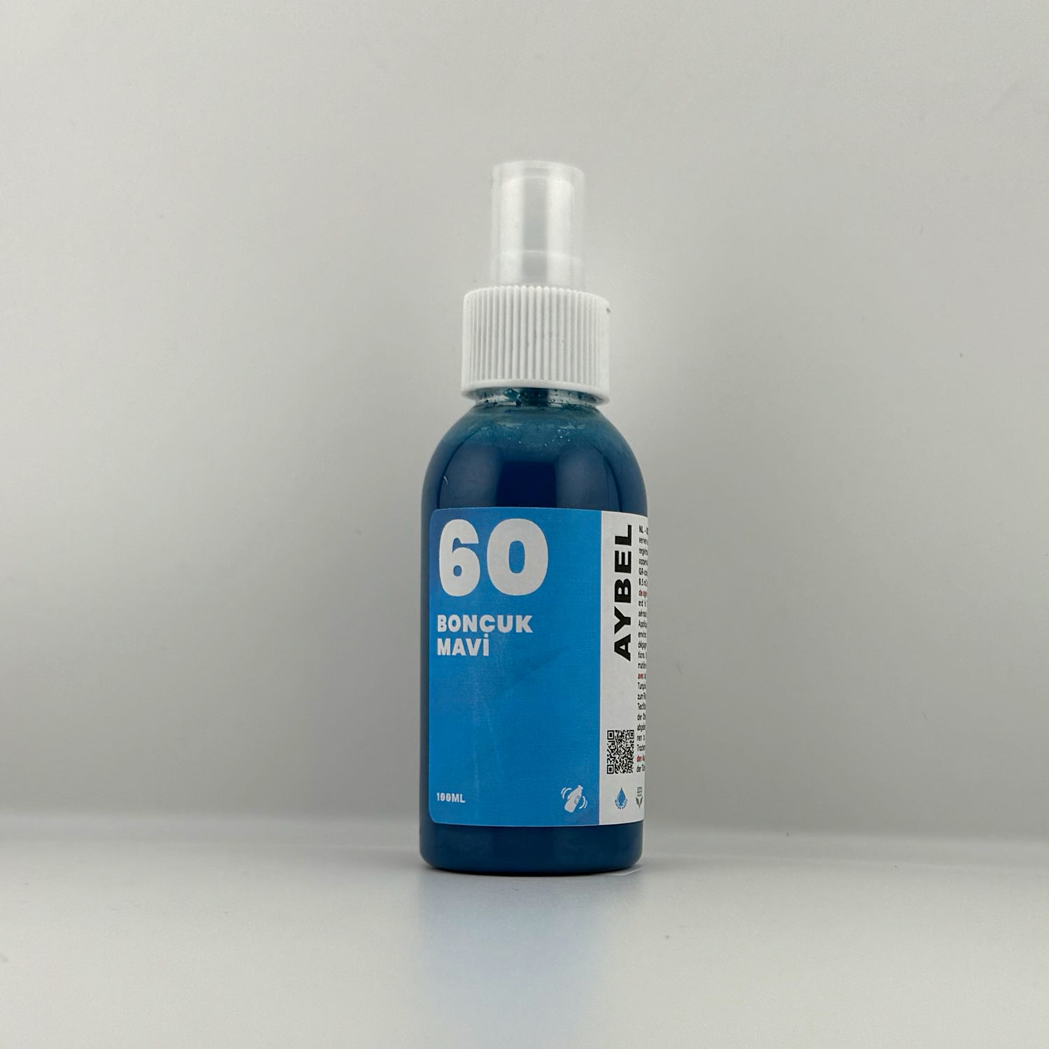 Turkos tygfärgspray